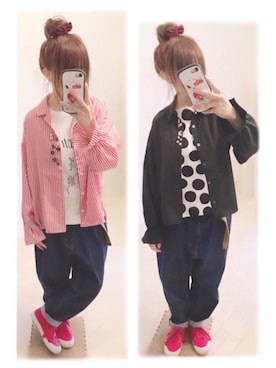 ぷぷこ   ༘*﻿さん（レディース・151cm）の春コーディネート