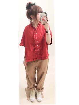 ぷぷこ   ༘*﻿さん（レディース・151cm）の夏コーディネート