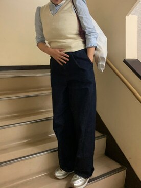 「SPALWART（スパルウォート）のアイテム」を使った、るさん（レディース・166cm）の冬コーディネート