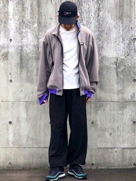 「MYne（マイン）のアイテム（ジャケット/アウター）」を使った、LEONさん（メンズ・178cm）の秋コーディネート