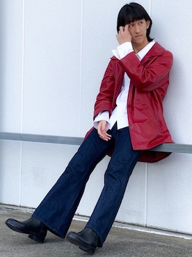 「superNova.（スーパーノヴァ）のアイテム（トップス）」を使った、LEONさん（メンズ・178cm）の春コーディネート