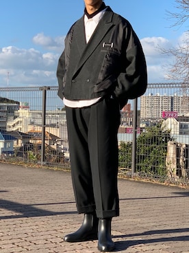 「superNova.（スーパーノヴァ）のアイテム（トップス）」を使った、LEONさん（メンズ・178cm）の春コーディネート