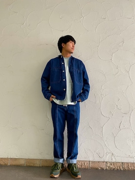 エイさん(メンズ・172cm)の春コーディネート