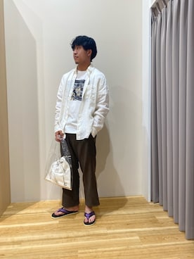 エイさん（メンズ・172cm）の春コーディネート