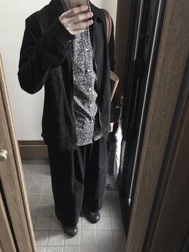「H&M（エイチ・アンド・エム）のアイテム（ジャケット/アウター）」を使った、Yusukeさん（メンズ・170cm・10代）の春コーディネート