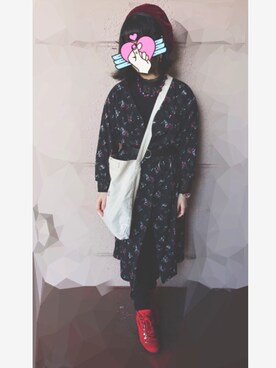 「SONA（ソナ）のアイテム（ベルト）」を使った、🐯나나🦄さん（レディース・155cm）の秋コーディネート