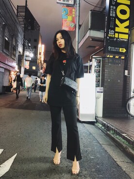 Dzung Phuong Nguyenさん（レディース・155cm）の夏コーディネート