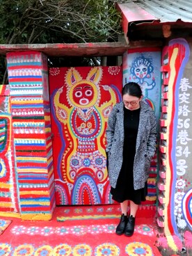「travel」｜「アイテム（ドレス）」を使った、NoNameNoTagさん（レディース・165cm）の秋コーディネート