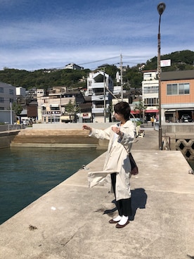 「Kastane（カスタネ）のアイテム（リング）」を使った、のってぃーさん（レディース・162cm）の秋コーディネート