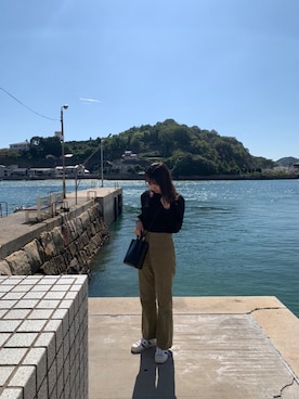 「海」｜のってぃーさん（レディース・165cm）の秋コーディネート