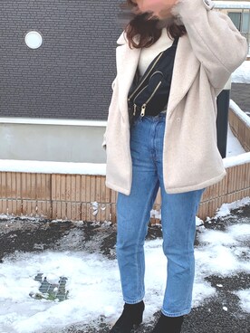 ちゃんぴ🧁さん（レディース・154cm）の冬コーディネート