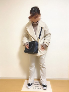 ちゃんぴ🧁さん（レディース・154cm）の冬コーディネート