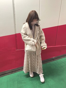 ちゃんぴ🧁さん（レディース・154cm）の冬コーディネート