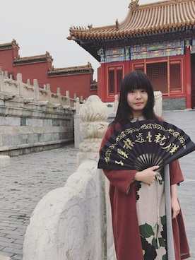 「chambre de charme（シャンブルドゥシャーム）のアイテム（その他アウター）」を使った、finobearさん（レディース・164cm）の春コーディネート