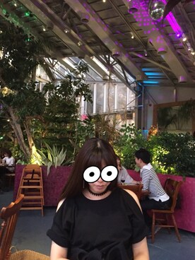 「BEAMS（ビームス）のアイテム（チョーカー）」を使った、6______6iioさん（レディース・174cm）の夏コーディネート