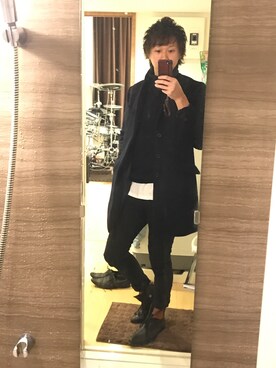 kntさん（メンズ・183cm）の冬コーディネート