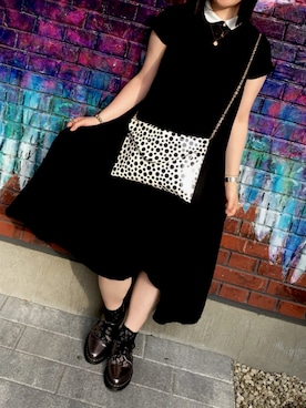 「MONKI」｜おこけさん（レディース・161cm）の冬コーディネート