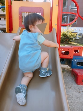 「GAPbaby」｜naaaさん（キッズ・70cm）の夏コーディネート
