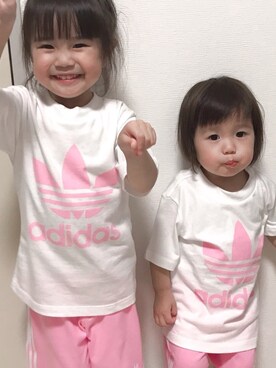 YUZU❤︎MIZUさん(キッズ・80cm)の春コーディネート