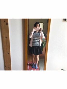 「あまからコーデ」｜りおぴょんさん（レディース・152cm）の夏コーディネート