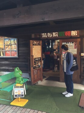 「DAKS（ダックス）のアイテム（バッグ）」を使った、ぎょんさん（メンズ・170cm）の春コーディネート