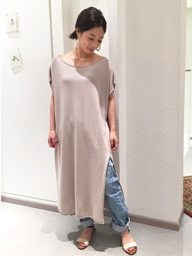 「plage（プラージュ）のアイテム（アクセサリー）」を使った、Yuiさん（レディース・157cm）の夏コーディネート