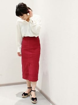 Yuiさん（レディース・157cm）の春コーディネート