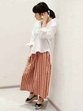 Yuiさん（レディース・157cm）の夏コーディネート