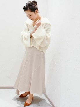 「ELIN（エリン）のアイテム」を使った、Yuiさん（レディース・157cm）の秋コーディネート