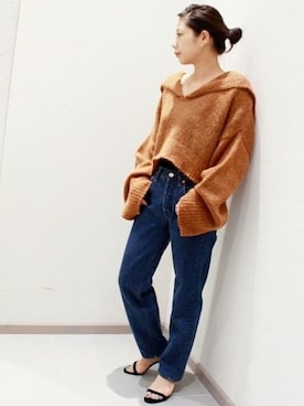 「ELIN（エリン）のアイテム」を使った、Yuiさん（レディース・157cm）の秋コーディネート