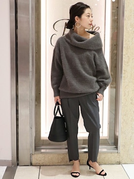 「Simon Miller（サイモン・ミラー）のアイテム」を使った、Yuiさん（レディース・157cm）の秋コーディネート