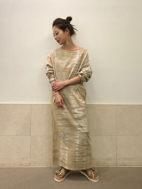 「plage（プラージュ）のアイテム（アクセサリー）」を使った、Yuiさん（レディース・157cm）の春コーディネート