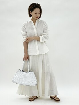 「plage（プラージュ）のアイテム（アクセサリー）」を使った、Yuiさん（レディース・157cm）の冬コーディネート