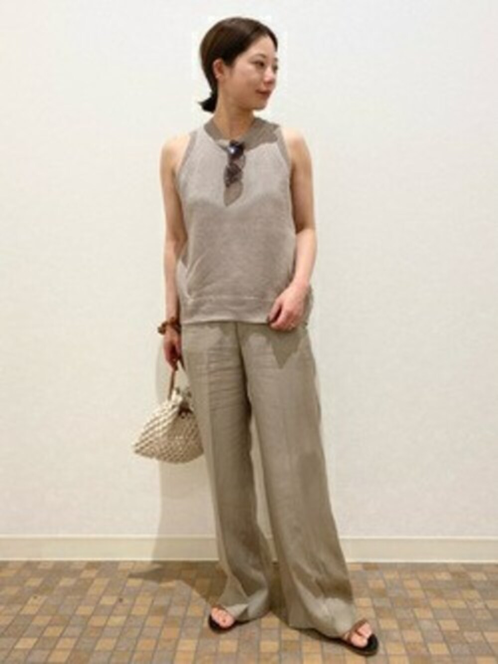 plage（プラージュ）の「Italian Yarn タンク（タンクトップ