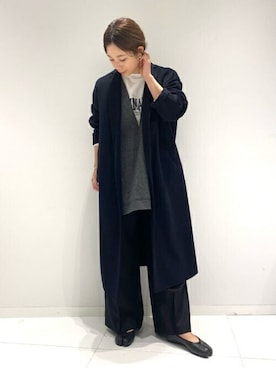 「plage（プラージュ）のアイテム（その他アウター）」を使った、Yuiさん（レディース・157cm）の秋コーディネート