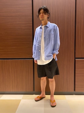 「HAVERSACK」｜TAKUMIさん（メンズ・174cm）の夏コーディネート