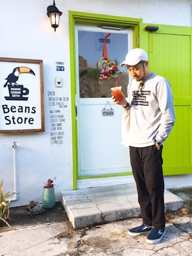 佐藤嘉紀さん（メンズ・174cm）の冬コーディネート