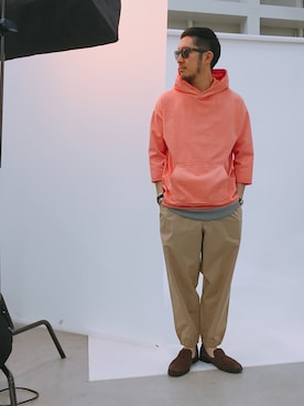 佐藤嘉紀さん（メンズ・174cm）の春コーディネート