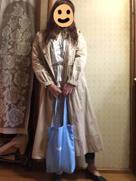 「SM2（エスエムツー）のアイテム（マウンテンパーカー）」を使った、みんさんさん（レディース・155cm）の春コーディネート