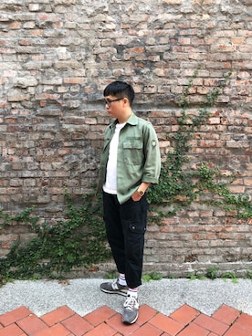 「NEW BALANCE 990」｜zick さん（メンズ・165cm）の秋コーディネート