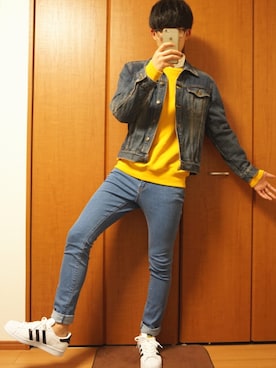 「SMITH'S（スミス）のアイテム（ジャケット/アウター）」を使った、Gさん（メンズ・178cm）の春コーディネート