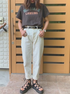 ゆぺさん(レディース・167cm)の春コーディネート