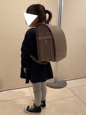 「BREEZE（ブリーズ）のアイテム（チュニック）」を使った、ra⋆yuさん（キッズ・110cm）の春コーディネート
