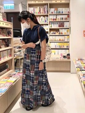 Umi_lymさん(レディース・156cm)の夏コーディネート