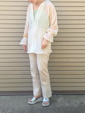 kawamizuさん（レディース・161cm）の春コーディネート