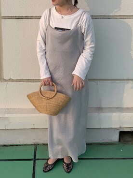 kawamizuさん（レディース・161cm）の春コーディネート