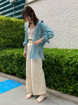 kawamizuさん（レディース・161cm）の春コーディネート