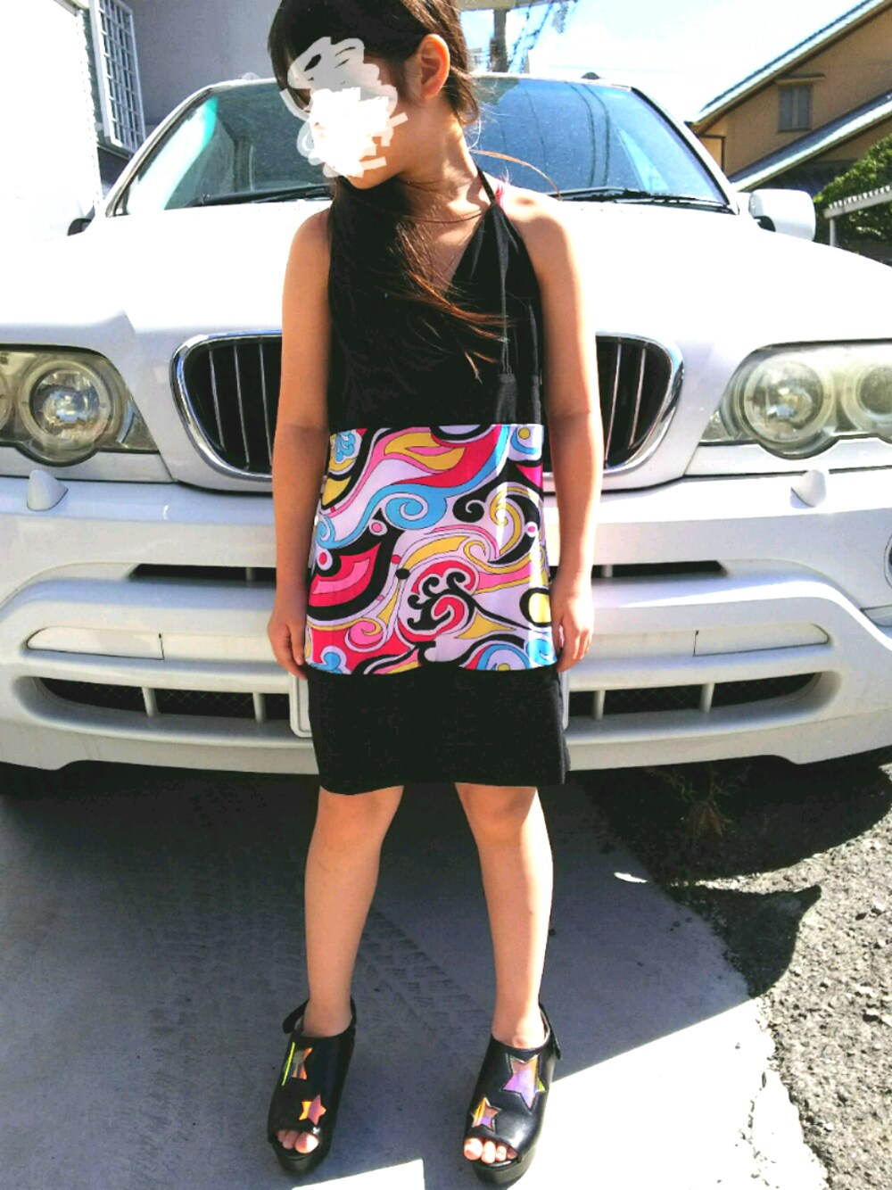 その他のキャミソールを着用したキッズの夏コーディネートの1枚目の写真