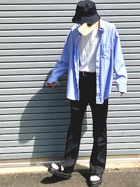 kazuyaさん（メンズ・167cm）の夏コーディネート