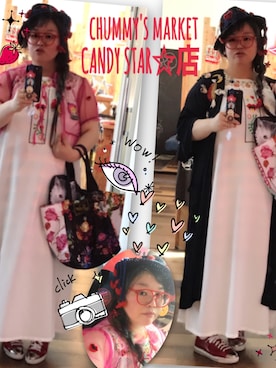 「あちゃちゅむ」｜「アイテム（ワンピース/ドレス）」を使った、ミタ♪さん（レディース・152cm）の夏コーディネート